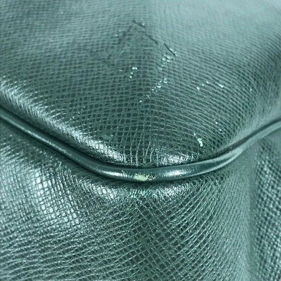 LOUIS VUITTON Taiga Kendal PM Travel Bag Duffle Bag Leather Epithea Green - Picture 8 of 15